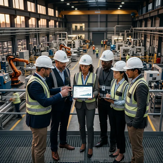 Equipe de Engenharia e Segurança do Trabalho da Califari